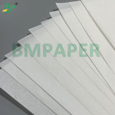 38 gm 100% biodegradowalny 1050 mm odporny na tłuszcz Biały papier peleaglio do pakowania żywności