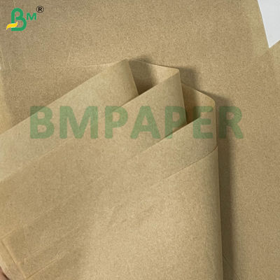 Brązowy Biały Naturalny Kompostowalny Papier Tłuszczoodporny 45gsm Do Pakowania Hot Dogów