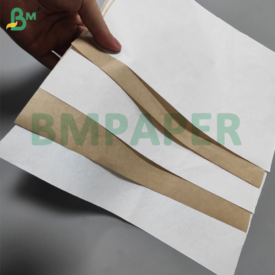36 gm 40 gm Biały i Brązowy Szklany Wkład Papieru 2450 mm Odporny na pleśń