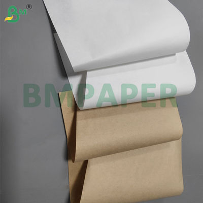 36 gm 40 gm Biały i Brązowy Szklany Wkład Papieru 2450 mm Odporny na pleśń