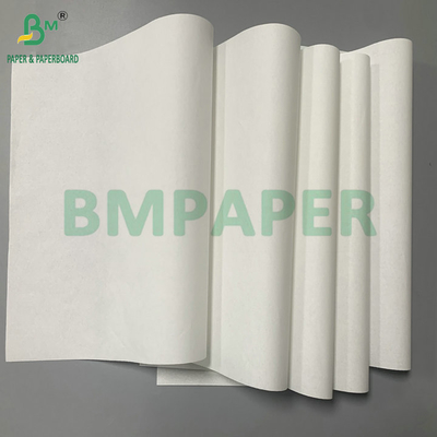 Niekładziony papier przekładkowy 36gsm 38gsm biały do szkła warstwowego, duży format