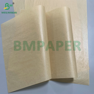 30gsm 40gsm Brązowy papier bazowy silikonowy Dwustronna silikonowa rolka Jumbo