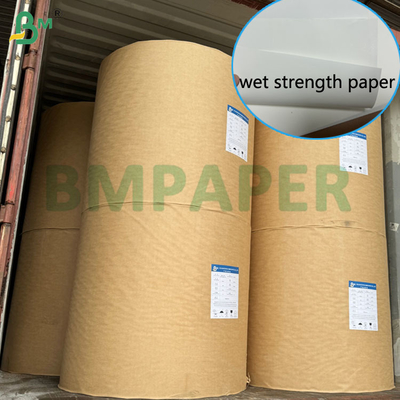 61cm Szerokość 68gm 70gm Papier o wysokiej odporności na mokro Etykiety na butelki do picia