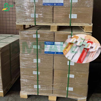 26gsm Rolki do cięcia papieru do pakowania wykałaczek, białe/brązowe kraft