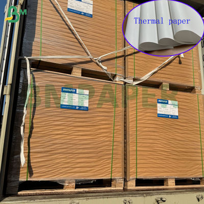 70 gramów 75 gramów Drukowalny Biały Jumbo Roll Termiczny Papier Z 795mm 800mm