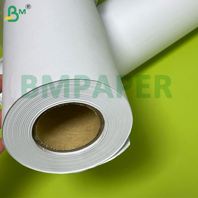 80gm 610*50m Niepowlekany Biały Papier Plottera CAD