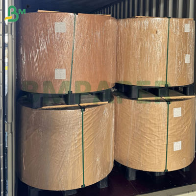 75gsm 80gsm Brązowy Wytrzymały Papier Kraft Cementowy Do Worków Opakowaniowych 70cm 80cm