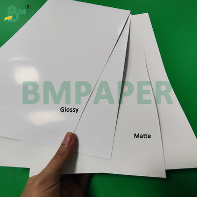 Papier art do menu hotelowego powlekany cyfrowo błyszczący matowy 250gsm 300gsm 315 x 455mm