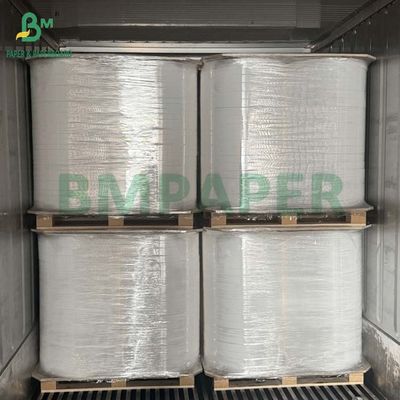 25GSM 28GSM Papier do owijania słomek bezpieczne dla żywności, w rolkach z nacięciami i fakturą