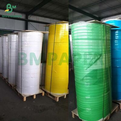 Biały papier samokopiujący NCR 80 g/m² CB i żółty papier samokopiujący NCR 56 g/m² CF, arkusz 22”x 34”