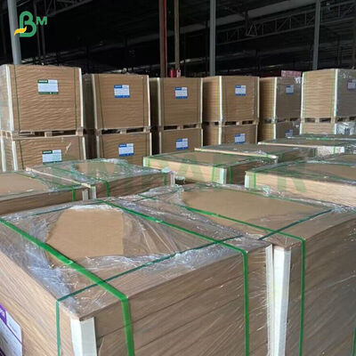 260GSM+ 18GSM Papier Kraft Bambusowy Ulegający Degradacji FDA z Powłoką PE / PLA do Produkcji Kubków