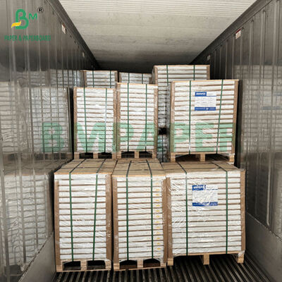 Papier metalizowany srebrny powlekany 65gsm 75gsm do etykiet piwnych 70 x 100cm