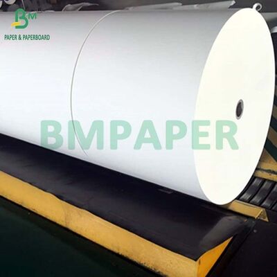 Czarny obraz papieru termicznego Jumbo Roll 48gsm 50gsm 60gsm 70gsm do etykiet