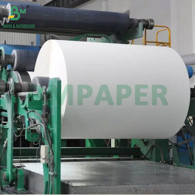 Czarny obraz papieru termicznego Jumbo Roll 48gsm 50gsm 60gsm 70gsm do etykiet