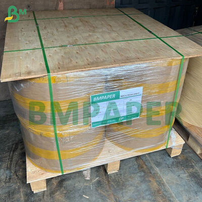 Wodoodporny papier kraft powlekany PE biały zgrzewalny spożywczy