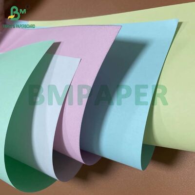 60GSM Jasnopomarańczowy papier ksero CB CF 216 x 279 mm do druku laserowego