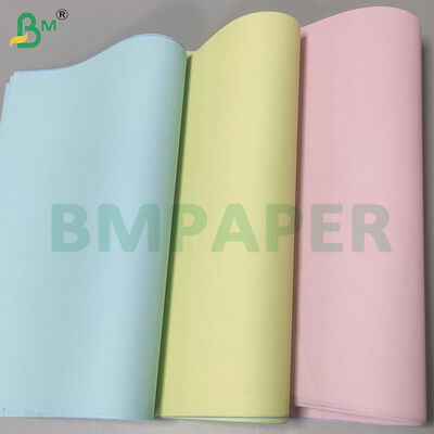 75gsm NCR Paper Rolls Non Carbon CF CB CFB in Multiple Colors
