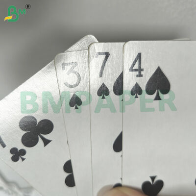 Plain Blank Cardstock Drukowalne Hobby Grając w karty Wysoki połysk
