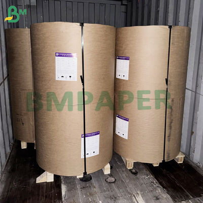 White Ice Cream Cone Wrapping Paper Food Grade Base Paper for Cone Sleeves / Wrappers