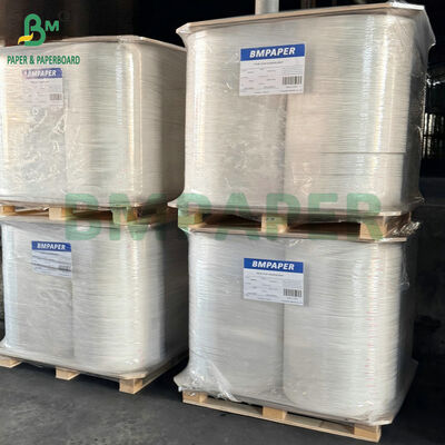 Papier do owijania słomek spożywczych ryflowany 24 g/m² 28 g/m² do indywidualnego pakowania słomek papierowych