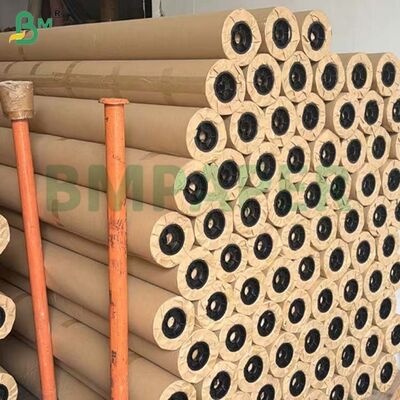 80g 70g Perforated Brown Kraft Paper 72inch 90inch X 100m Rolls
