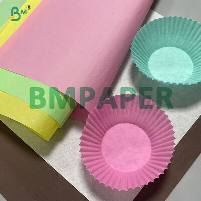 Nie toksyczny, odporny na tłuszcz papier do muffinów 38 g/m 40 g/m do piekarni