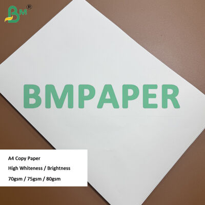 80gm Wysoka bieliwość Kopiowanie papieru Jumbo Rolls 1055mm 914mm, Jasność 102%-106%