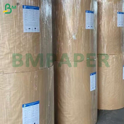80/100 gm Brown Kraft Paper Jumbo Rolls do produkcji toreb papierowych