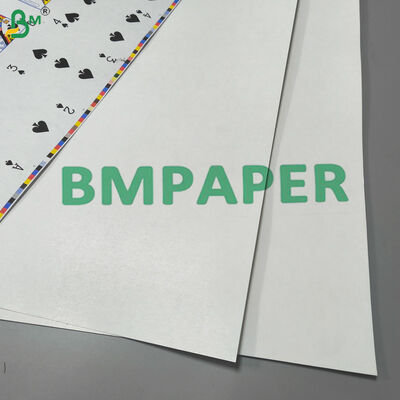Tekstura lnu Opague Anty-Falsifikacja Black Core Poker Cardstock
