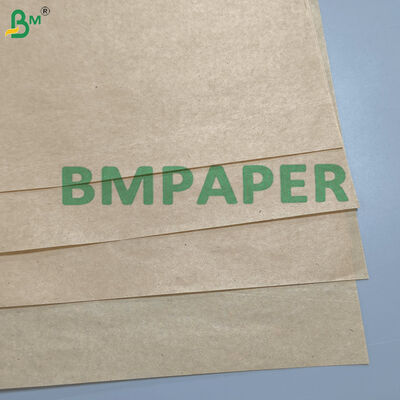 Naturalny Kraft Glass Interleaving Paper Roll 35 - 40gsm Papier oddzielający przeciw pleśni dla samochodowego szkła powlekanego PV