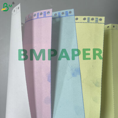 2 ply 3 ply Carbonless Paper Sheet Industry Standard White Pink Canary Yellow Layers