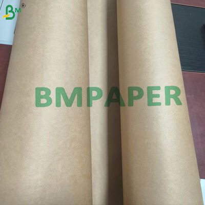 Brązowa rolka papieru maskującego 18" 450mm x 180m 50gsm do lakierowania karoserii samochodowej