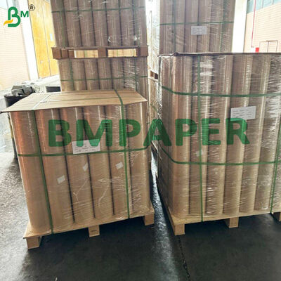 Brązowa rolka papieru maskującego 18" 450mm x 180m 50gsm do lakierowania karoserii samochodowej
