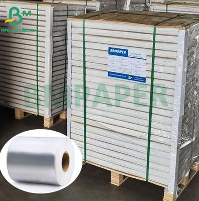 Drukowanie etykiet piw 70gm 80gm wodoszczelna rolka papieru metalowego
